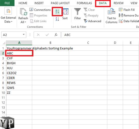 This can be very challenging. How To Alphabetize In Excel, Sort Data Alphabetically ...