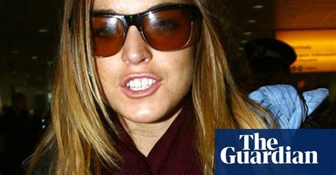 Lindsay Lohan Strides Into The Spray Tan Business Celebrity The Guardian