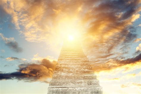 There's a lady who's sure all that glitters is gold and she's buying a stairway to heaven. Stairway To Heaven Stock Photo - Download Image Now - iStock
