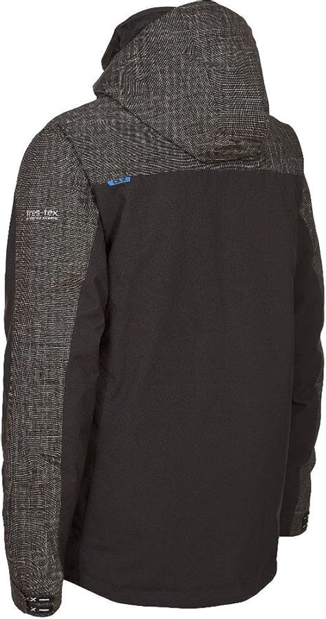 Trespass Mens Icon Dlx Waterproof Breathable Stretch Ski Jacket Amazon