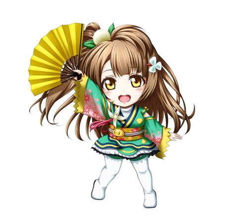 Safebooru 1girl Brown Eyes Brown Hair Chibi Detached Sleeves Japanese Clothes Kuena Long Hair