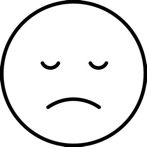 Not Happy Emoji Not Happy Sad Icon Vector Svg Icon Svg Repo