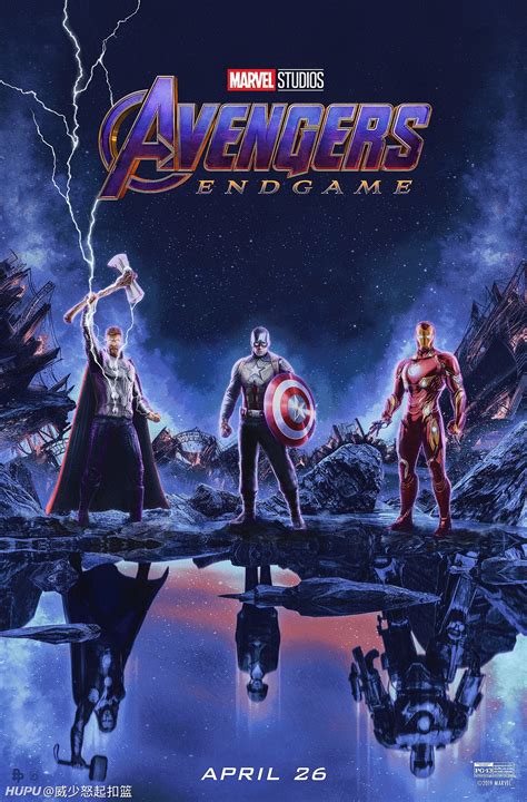 Avengers Endgame 2019 Epic Trinity Marvel Comic Movie Avengers 4