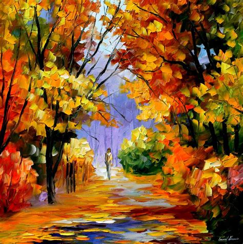 Unity With Nature — Palette Knife Oil Painting On Canvas