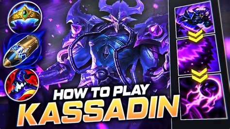 HOW TO PLAY KASSADIN CARRY S BEST Build Runes Season 12