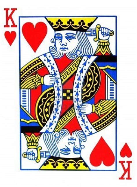 It's time to play king of hearts is similar to the version some of you might know from windows like the popular game spider solitaire. King of Hearts Playing Card | 4863851-king-of-hearts-playing-card.jpg | Images | Pinterest ...