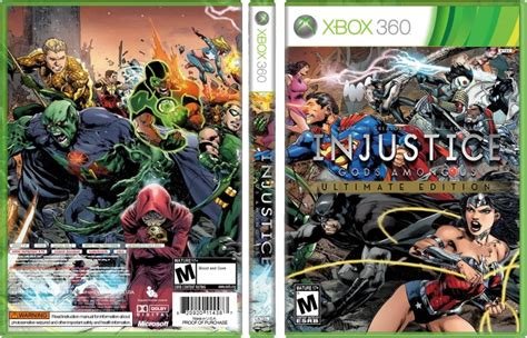 Injustice Gods Among Us Ultimate Edition Xbox 360 Box Art Cover By Mclife