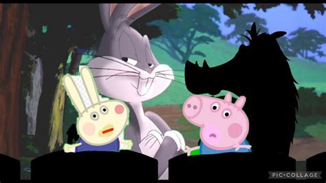 Richard Rabbit And George Pig Interrupt 2 Space Jam Youtube