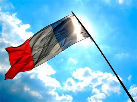 The flag of france (french: Флаг Франции
