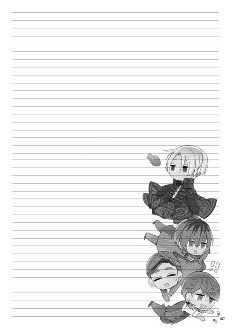 Bonten Memo Pad Good Notes Black Pink Kpop Printable Paper Anime