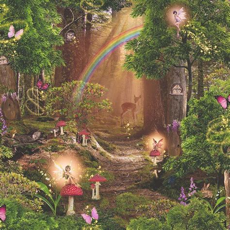 Fairy Garden Wallpapers Top Free Fairy Garden Backgrounds Wallpaperaccess