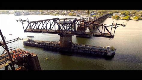 Rare Opening Of The Amtrak Susquehanna River Bridge Youtube
