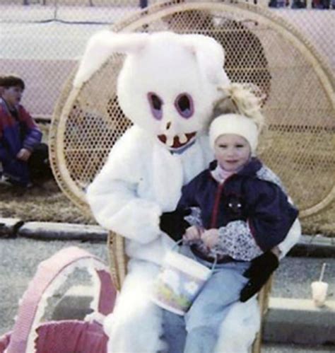 These Vintage Scary Easter Bunny Photos Are Straight Out Of A Horror