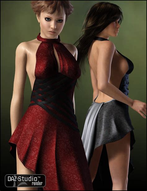 Evening Style Dress Textures Daz 3d