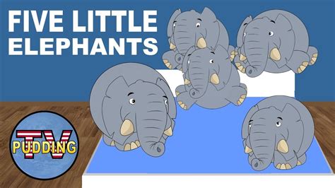Five Little Elephants And A Lot More Childrens Songs Youtube