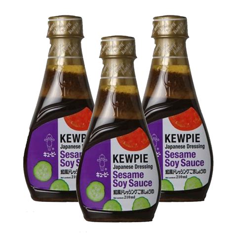 Kewpie Dressing Sesame Soy Sauce 3 Pcs 210ml Per Piece Lazada Ph