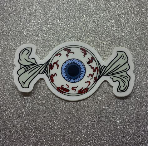 Eye Candy Die Cut Sticker Etsy