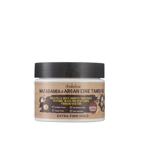 Macadamia And Argan Edge Tamer Gel Hair Styling Wax China Hair Wax And