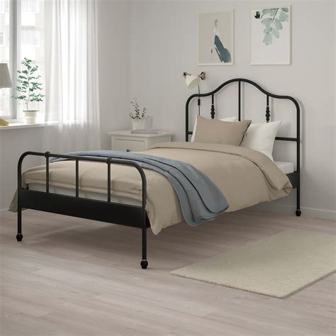Sagstua Bed Frame Blackluröy Ikea