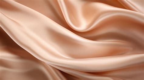 Light Brown Background Enhances The Silky Texture Of The Fabric Satin