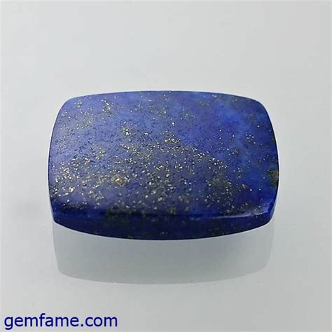Lapis Lazuli 1014ct Rectangle Shape Blue Colour Origin Afghanistan
