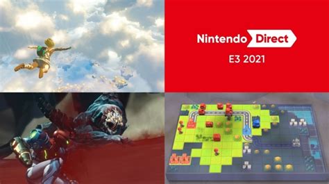 Nintendo Direct E3 2021 All The Major Game Reveals And Info