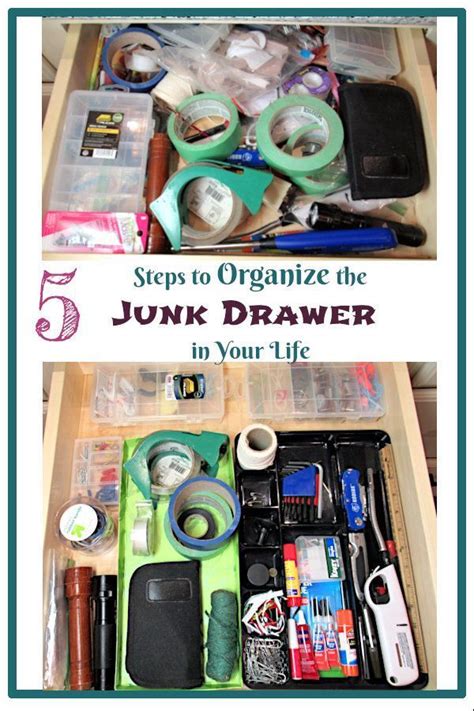 your junk drawer doesn t have to be a chaotic mess use these 5 steps to organize your kitchen