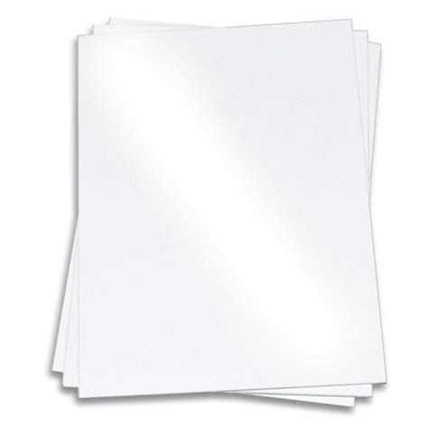 Kromekote White Paper 12 X 11 In 10 Pt Cover Glossy C1s 200 Per