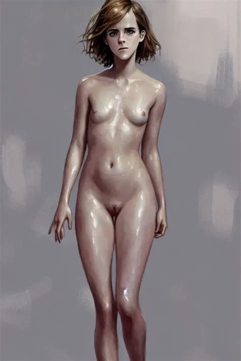 Dopamine Girl A Digital Painting Of Emma Watson Naked 7vzyN5ZdbaR