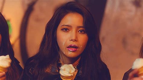Byulyi Eating Ice Cream Is Hard Tumblr Pics