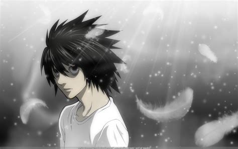 Lawliet L Anime Boys Death Note Yagami Light Anime Hd Wallpaper