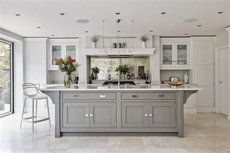 Contemporary Grey Kitchen Tom Howley Kitchen Design Open