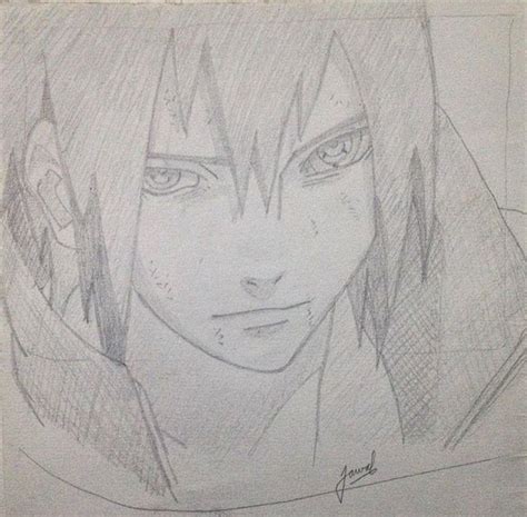 Sasuke Uchiha Pencil Drawing Sasuke Uchiha Drawing Easy At