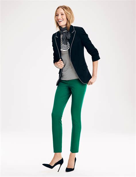 Textured Madison Blazer Textured One Button Blazer Green Pants Outfit Green Pants Women