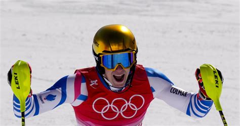 Olympic Mens Alpine Skiing Results 2022 Medal Winners For Slalom