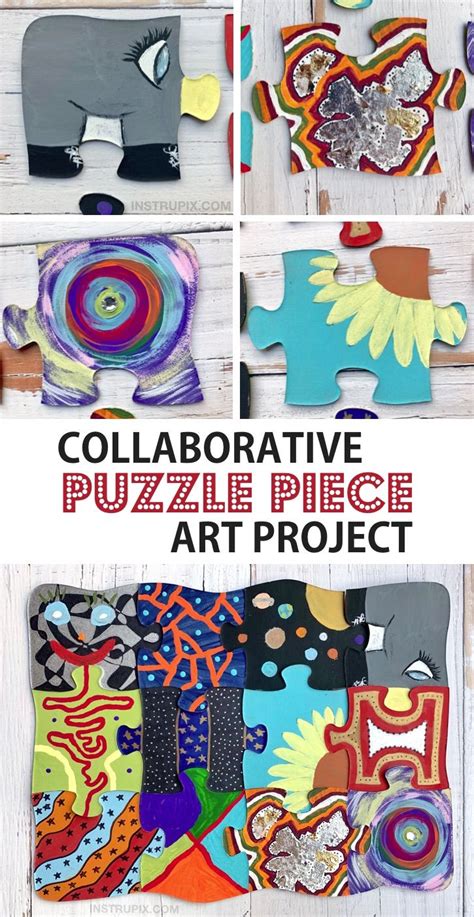 Fun Diy Puzzle Piece Craft Ideas For Kids And Adults Puzzle Piece