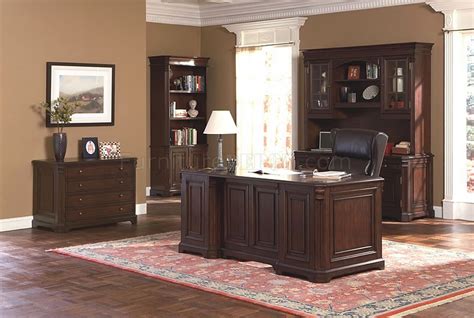 Nj office furniture depot has the best selection of office desks. Rich Cappuccino Finish Stylish Office Desk W/Multiple Drawers