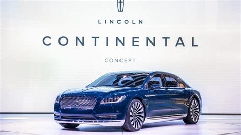 Lincoln Continental Concept Shows The Future Of Quiet Luxury And