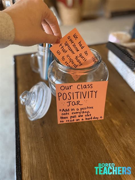 Why Your Classroom Needs A Positivity Jar And How To Start One