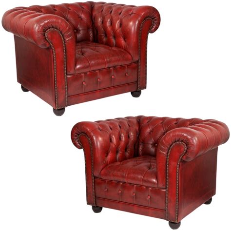 Shop our red hardwood club chairs selection from the world's finest dealers on 1stdibs. Vintage Pair of Red Leather Chesterfield Club Chairs at ...