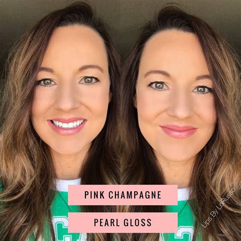 Pink Champagne Lipsense With Pearl Gloss