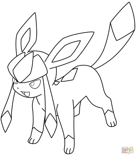 Sylveon Eevee Evolution Coloring Pages