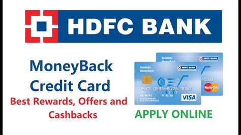 Maybe you would like to learn more about one of these? HDFC Bank MoneyBack Credit Card | Eligibility | Features ...