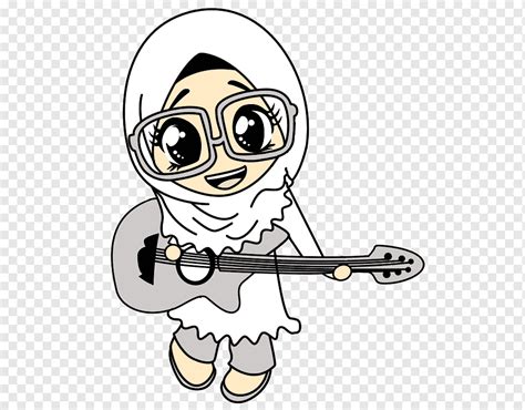 Muslim Islam Doodle Drawing Islam Cartoon Graffiti Fictional