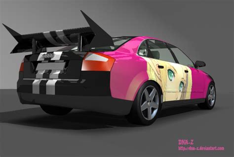 Audi A4 Anime Girl By Dna Z On Deviantart