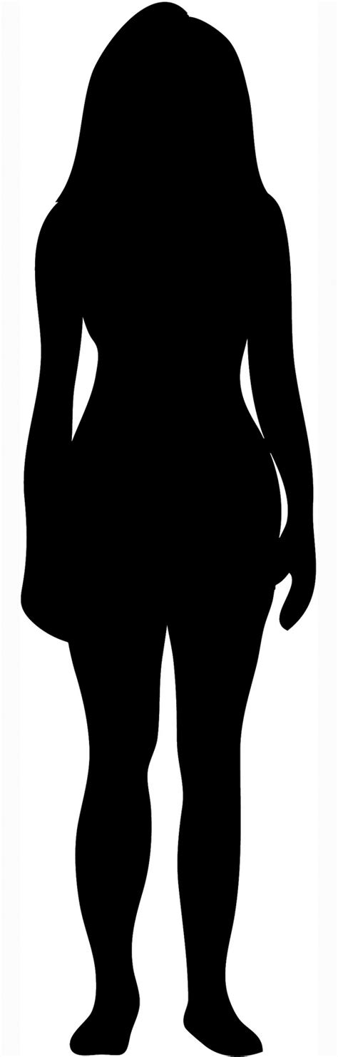Woman Body Silhouette Drawing Silhouette Woman Body Sitting Beautiful