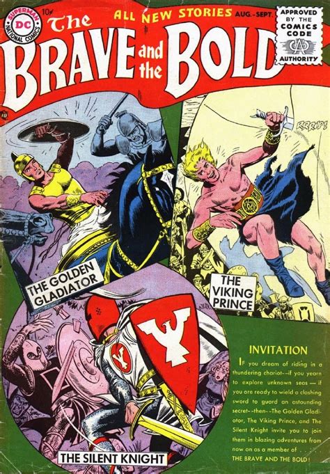 Whats In A Name The History Of The Brave And The Bold Dc