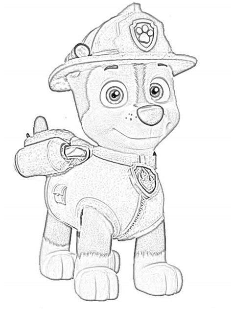 Coloring Pages Coloring Pages Paw Patrol Free And Downloadable