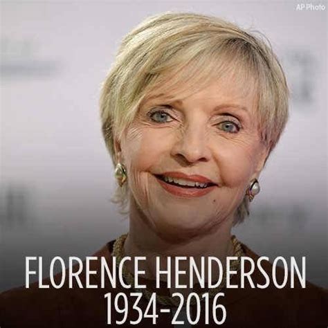 Rest In Peace Florence Henderson The Beloved Tv Mom From “the Brady