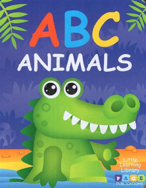 Abc Animals Little Learning Library Board Book